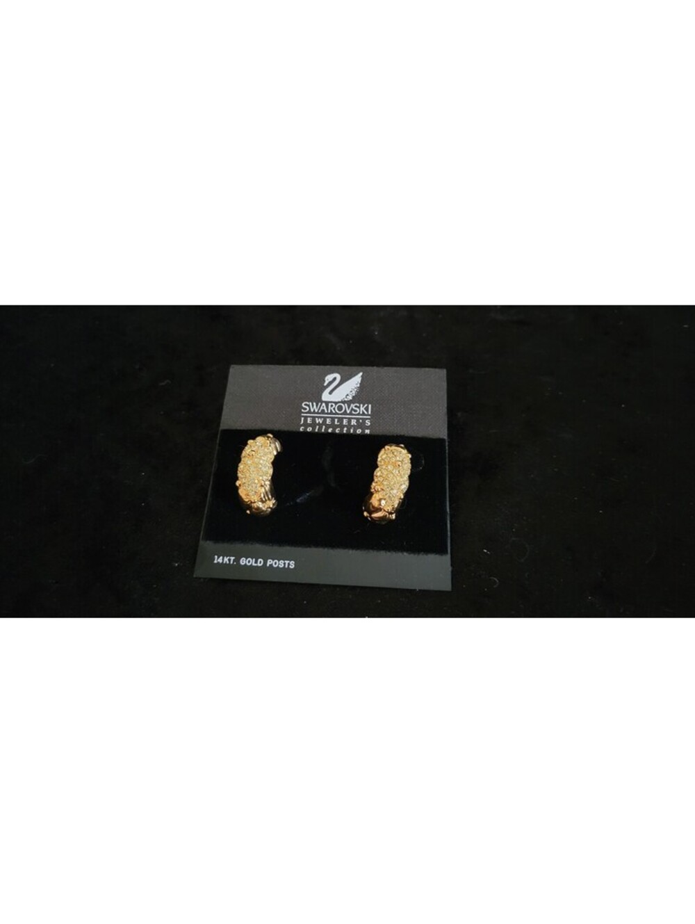 Swarovski Jeweler's Collection Earrings (NOS-NWT)